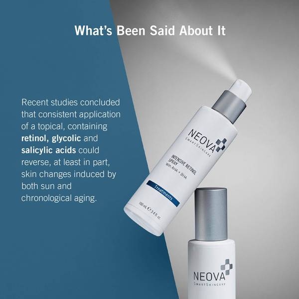 NEOVA INTENSIVE RETINOL SPRAY Với AHA, BHA và Retinol 