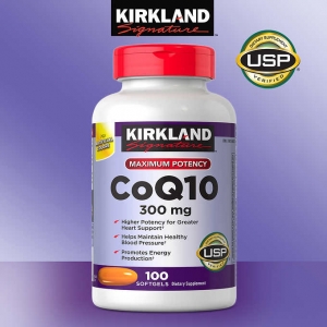 Kirkland Signature CoQ10 300mg 100 viên