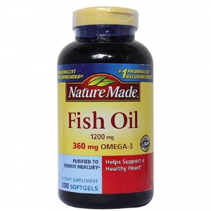 Nature Made Fish oil Omega 3 200 viên