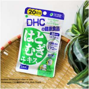 Viên uống trắng da Nhật Bản Coix DHC mua 4 tặng 1 C 120 viên