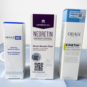 Bộ cải thiện sắc tố Image C20% + serum Neoretin + Kinetin cream
